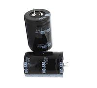 Accessoires électroniques Condensateur électrolytique 12 pièces 400V 680UF 680UF 400V condensateur électrolytique 35 * 50 Appareils électroniques