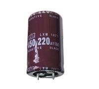 Accessoires électroniques Condensateur électrolytique 5 pièces 450V220UF Condensateur électrolytique en aluminium 220UF 450V 25 * 40 22 * 45MM Appareils électroniques (Size : 25X40)