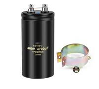 Accessoires électroniques Condensateur électrolytique à boulon 400V4700UF 76x105mm Condensateurs à vis CD136 CE105 ℃ avec support 2000 heures 1 pièces Appareils électroniques