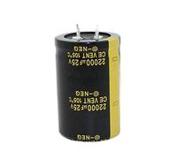 Accessoires électroniques Condensateur électrolytique Audio 2 pièces 35V 22000UF 30*50MM for amplificateur Audio HiFi haute fréquence basse ESR haut-parleur Appareils électroniques ( Size : One Size )