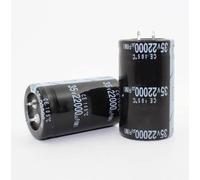 Accessoires électroniques Condensateur électrolytique d'origine 35v 22000uf Radial 22000UF 35V 35x50mm Appareils électroniques (Size : 6PCS)