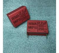 Accessoires électroniques Condensateur sans électrode à Film de Division de fréquence série MKP10 2.2UF 400V, 1 pièce Appareils électroniques