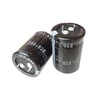 Accessoires électroniques Condensateurs 10 pièces 250V820UF 30 * 35MM, condensateur électrolytique Luminum, 250V 820UF 30 * 35MM Appareils électroniques