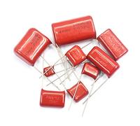 Accessoires électroniques Condensateurs 10 pièces 63V 100V 250V 400V 450V 630V 2000V Condensateur à Film Polypropylène 101 103 104 105 125J 221 222 223 224 225 332 333 334 Appareils électroniques (Si