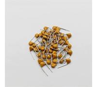 Accessoires électroniques Condensateurs 100PCS Condensateur Céramique Monolithique 100NF 0.1UF 104K 50V 10% 5.08MM Appareils électroniques