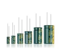 Accessoires électroniques Condensateurs 15-100 pièces condensateur électrolytique en aluminium haute fréquence basse ESR 50V 1UF 4.7UF 10UF 22UF 47UF 100UF 220UF 330UF 470UF 680U Appareils électroniqu