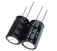 Accessoires électroniques Condensateurs 2pcs Condensateur électrolytique en aluminium 400v 68uf 16x25 haute fréquence et longue durée Appareils électroniques