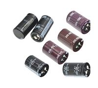 Accessoires électroniques Condensateurs 5 pièces 200V 250V 400V 450V Aluminium 47 68 82 100 120 150 180 220 270 330 390 470 560 680 820 1000 2200 3300UF Appareils électroniques (Size : 200V100UF 5PCS