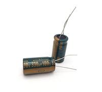 Accessoires électroniques Condensateurs 5 pièces condensateur électrolytique en aluminium 330 uF 100 V 13 * 20mm frekuensi tinggi Radial électrolytique kapasitor Appareils électroniques