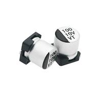 Accessoires électroniques Condensateurs 50 pièces 5*5.4 Kit de condensateur électrolytique en aluminium SMD 16V 25V 35V 50V 63V 10V 100UF 47UF 33UF 22UF 10UF Appareils électroniques ( Size : 25V 22UF