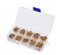 Accessoires électroniques Condensateurs 500 pcs/lot Kit d'assortiment de condensateurs céramiques multicouches valeur 10*50 pièces 0.1 UF-10 UF 50 V ensemble de condensateurs céramiques Appareils élec