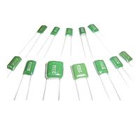 Accessoires électroniques Condensateurs 620 pièces/lot 31value 100V condensateur à Film Kit assorti 100nf 220PF 560PF 68NF condensateurs ensemble 0.22NF-470NF condensateur Pack Appareils électroniques