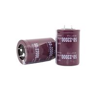 Accessoires électroniques Condensateurs électrolytiques 20PCS-2PCS 50V22000UF 22000UF 50V Taille: 35X50MM Appareils électroniques (Size : 15PCS)