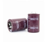 Accessoires électroniques Condensateurs électrolytiques 20PCS-2PCS 50V22000UF 22000UF 50V Taille: 35X50MM Appareils électroniques (Size : 8PCS)