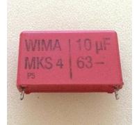 Accessoires électroniques Démontage du condensateur à film sans électrode, série MKS4, 63V, 10UF, Division de fréquence, 1 pièce Appareils électroniques