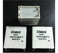 Accessoires électroniques Démontage Iskra 1000V 5UF filtre haute tension de la vésicule biliaire condensateur sans électrode 1 pièces Appareils électroniques