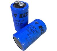 Accessoires électroniques Démonter le condensateur de filtre Audio à tête de vis BC IEC384-4 série 63V 4700UF, 1 pièce Appareils électroniques