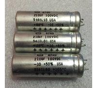 Accessoires électroniques Démonter le condensateur électrolytique cathodique UCC 674D série 100V210UF, 1 pièce Appareils électroniques