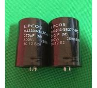 Accessoires électroniques Démonter le condensateur électrolytique de filtre haute tension Audio série B43303 500V 270UF 1 pièces Appareils électroniques