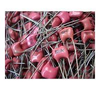 Accessoires électroniques Film de cuivre argent ma condensateur 500V 200PF feuille de cuivre broche de cuivre directement dans le condensateur sans électrode 10 pièces 1 pièces Appareils électroniques