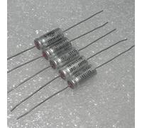 Accessoires électroniques GE 50v10uf 10MFD 50VDC Cathode tête rouge aluminium elE condensateur électrolytique 1 pièces Appareils électroniques