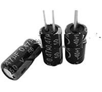 Accessoires électroniques Kit condensateur 100pcs Condensateur 50 Où v0. Condensateur électrolytique en aluminium 47 uf 0,47 UF50V 4 * 7 condensateurs Appareils électroniques