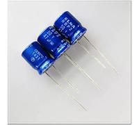Accessoires électroniques Kit condensateur 20 pièces/100 pièces 47uF 50V 50V47UF condensateurs électrolytiques Non polaires Appareils électroniques (Size : 20PCS)