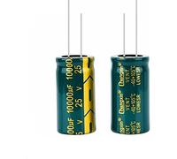 Accessoires électroniques Kit de condensateur 10 pièces 10V 16V 25V 35V 50V 400V Condensateur aluminium haute fréquence basse ESR 100UF 220UF 330UF 470UF 680UF 1500UF 2200UF 3300UF condensateurs Appar