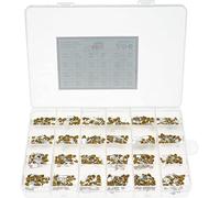Accessoires électroniques Kit de condensateur 24 valeurs * 20 pièces = 480 pièces Condensateur céramique monolithique 10pF ~ 10 uF, Kit assorti de condensateurs en céramique + condensateurs de boîte A