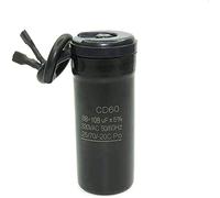 Accessoires électroniques Kit de condensateur 330V AC Condensateur de démarrage de moteur de réfrigérateur 47UF 64UF 75UF 80UF 88-108UF 50HZ 60Hz Condensateurs de condensateur de démarrage de compress