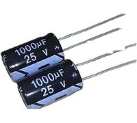 Accessoires électroniques Kit de condensateur 50 PCS/LOT condensateur électrolytique en aluminium 1000 uF 25 v 10 * 17 condensateur électrolytique 25 v 1000 uf condensateurs Appareils électroniques