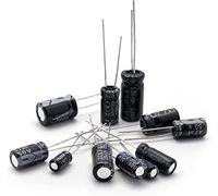 Accessoires électroniques Kit de condensateur 5pcs / lot Condensateur électrolytique en aluminium 16V 25V 35V 100V 450V 47UF 68UF 470UF 2200UF 3300UF 4700UF 6800UF Condensateurs à condensateur fixe (T