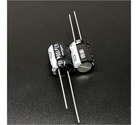 Accessoires électroniques Kit de condensateurs d'accessoires électroniques 30pcs 47uF 100V VR Series 10x12.5mm Condensateurs électrolytiques en aluminium de taille miniature 100V47uF Appareils électro