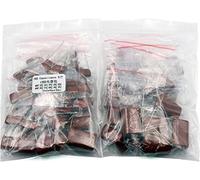 Accessoires électroniques Kit de condensateurs d'accessoires électroniques KIT 50PC = 10value * 5pcs Condensateurs à film polyester métallisé Kit d'assortiment CBB Condensateurs 400V 10nF ~ 3.3UF Appa
