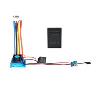 Accessoires Électroniques Rc 120 A, Esc Étanche Sans Balais Adapté Aux Véhicules Tout-Terrain, Roulement Ultra-Large À Grande Vitesse