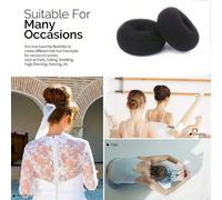 Accessoires élégants pour femmes et dames, outils de coiffure en forme de donut, élastiques à cheveux en forme de donut, produits essentiels pour la beauté et les voyages, soins des cheveux, accessoir