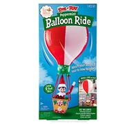 Accessoires Elf on the Shelf - Balade en ballon - Le kit d'accessoires comprend : ballon gonflable et panier robuste de plus de 0,6 m de haut avec 1,2 m de câble en sucre d'orge. Parfait pour les