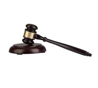 Accessoires en bois pour marteaux de juge, Marteau de juge en bois noyer, ensemble marteaux multicolores 2 pièces for procès aux enchères(Color a)