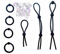 Accessoires En Silicone MâLe De 7 PièCes Pour AméLiorer La Force, Ensemble D'EntraîNement D'Endurance Musculaire Des Hommes -Couple Cadeau- D-2