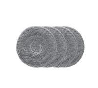 Accessoires En Tissu De Vadrouille For Aspirateur Robot S9 MaxV Slim/Saros Z70, Pièces De Rechange Compatibles Avec Roborock,Saros 10R(Mop 4PC)