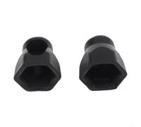 Accessoires essentiels pour moteurs de moyeu de vélo électrique, écrou de blocage, rondelle et cache-écrous pour une stabilité maximale (14 mm arrière)