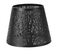 Accessoires et pièces de lampe, abat-jour motif arbre en forme de baril en métal bricolage décoratif petit abat-jour remplacement pour lampe sol table