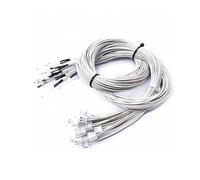 Accessoires et pièces pour imprimantes 3D Capteur de température de thermistance de pièces d'imprimante 3D 3950 100 et 150 cm 100 K avec connecteur de borne XH2.54 Terminal 2P