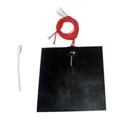 Accessoires et pièces pour imprimantes 3D Coussin chauffant en Silicone for imprimante 3D, avec capteur et fusible, 200x200mm, 250x250mm, 300x300mm, 220V, 110V