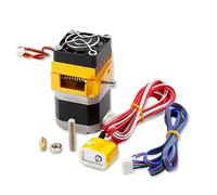 Accessoires et pièces pour imprimantes 3D Kit d'extrudeuse 12V 40W MK8 Hotend à tête en J for l'extrusion de mise à niveau avec buse MK8 de 0,4 mm 1,75 mm