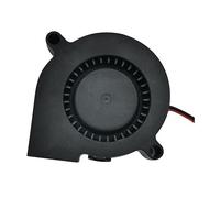 Accessoires et pièces pour imprimantes 3D L'imprimante 3D sans brosse de ventilateur de refroidissement de 5015 12/24V partie des mini ventilateurs de 2 bornes for des accessoires de pièce