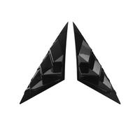 Accessoires Extérieurs De Voiture Adaptés for Hyundai Elantra CN7 N, Cadre De Persiennes De Fenêtre Latérale Arrière, Volets Triangulaires, Stores, Revêtement D'habillage(Bright Black)