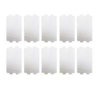 Accessoires, feuille de mica résistante, isolation facile à couper pour une cuisine avec micro-ondes et accessoires, taille résistante 10 pièces, ce qui les rend fiables pour un usage quotidien (S)