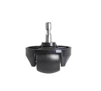Accessoires For Aspirateur Robot : Ensemble De Roulettes, Roue Avant, Brosse Rotative, Couvercle. Compatible Avec Mi, Roborock, S5, S50 Et S51.(1 BK wheel)
