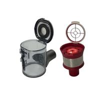 Accessoires For Bac À Poussière, Module Cyclone Rouge, Compatible Avec Roborock H7 Mace Plus, Pièces Détachées For Aspirateur(Dust Box and Cyclone)